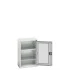 16926070 - Armoire VERSO à Porte Transparente 525x350x800 - 2 tablettes - Gris Clair RAL 7035 16926070 - Armoire VERSO à Porte Transparente 525x350x800 - 2 tablettes - Gris Clair RAL 7035