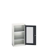 16926071 - Armoire VERSO à Porte Transparente 525x350x900 - 2 tablettes - Gris Anthracite RAL 7016 16926071 - Armoire VERSO à Porte Transparente 525x350x900 - 2 tablettes - Gris Anthracite RAL 7016