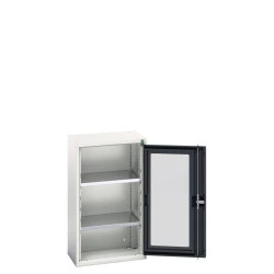 Armoire à portes transparentes VERSO - Hauteur 900 mm