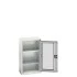 16926071 - Armoire VERSO à Porte Transparente 525x350x900 - 2 tablettes - Gris Clair RAL 7035 16926071 - Armoire VERSO à Porte Transparente 525x350x900 - 2 tablettes - Gris Clair RAL 7035