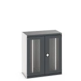 40301030 - Armoire CUBIO SMV-10612-44 - Portes Transp, 4 Pann à Bacs Coulissants - LxPxH 1050x650x1200mm - Gris Anthracite RAL 7016 40301030 - Armoire CUBIO SMV-10612-44 - Portes Transp, 4 Pann à Bacs Coulissants - LxPxH 1050x650x1200mm - Gris Anthracite RAL 7016