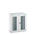 40301030 - Armoire CUBIO SMV-10612-44 - Portes Transp, 4 Pann à Bacs Coulissants - LxPxH 1050x650x1200mm - Gris Clair RAL 7035 40301030 - Armoire CUBIO SMV-10612-44 - Portes Transp, 4 Pann à Bacs Coulissants - LxPxH 1050x650x1200mm - Gris Clair RAL 7035