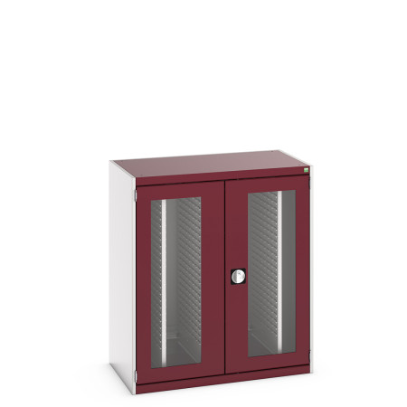 40301030 - Armoire CUBIO SMV-10612-44 - Portes Transp, 4 Pann à Bacs Coulissants - LxPxH 1050x650x1200mm - Rouge Pourpre RAL 3004 40301030 - Armoire CUBIO SMV-10612-44 - Portes Transp, 4 Pann à Bacs Coulissants - LxPxH 1050x650x1200mm - Rouge Pourpre RAL 3004
