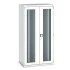 40301036 - Armoire CUBIO SMV-10620-44 - Portes Transp 4 Pann à Bacs Coulissants - LxPxH 1050x650x2000mm - Gris Clair RAL 7035 40301036 - Armoire CUBIO SMV-10620-44 - Portes Transp 4 Pann à Bacs Coulissants - LxPxH 1050x650x2000mm - Gris Clair RAL 7035