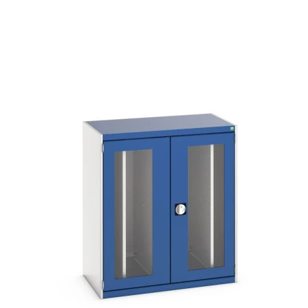 40301006 - Armoire CUBIO SMV-10612-42 - Portes Transp, 4 Pann Perfo Coulissants - LxPxH 1050x650x1200mm - Bleu Gentiane RAL 5010 40301006 - Armoire CUBIO SMV-10612-42 - Portes Transp, 4 Pann Perfo Coulissants - LxPxH 1050x650x1200mm - Bleu Gentiane RAL 5010