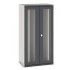 40301012 - Armoire CUBIO SMV-10620-42 - Portes Transp, 4 Pann Perfo Coulissants - LxPxH 1050x650x2000mm - Gris Anthracite RAL 7016 40301012 - Armoire CUBIO SMV-10620-42 - Portes Transp, 4 Pann Perfo Coulissants - LxPxH 1050x650x2000mm - Gris Anthracite RAL 7016