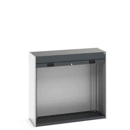 40201005 - Armoire CUBIO SMLR-13512 - Caisson Nu Avec Porte Rideau - LxPxH 1300x525x1200mm - Gris Anthracite RAL 7016 40201005 - Armoire CUBIO SMLR-13512 - Caisson Nu Avec Porte Rideau - LxPxH 1300x525x1200mm - Gris Anthracite RAL 7016
