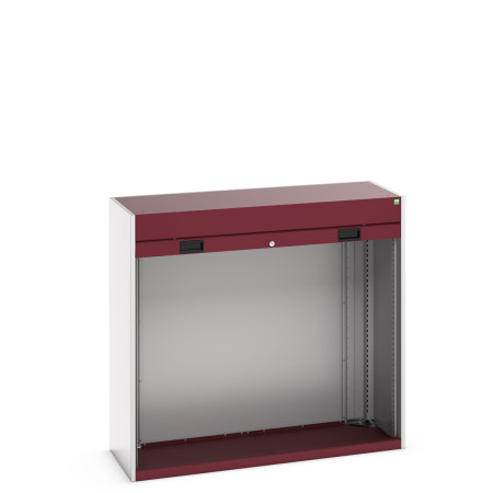 40201005 - Armoire CUBIO SMLR-13512 - Caisson Nu Avec Porte Rideau - LxPxH 1300x525x1200mm - Rouge Pourpre RAL 3004 40201005 - Armoire CUBIO SMLR-13512 - Caisson Nu Avec Porte Rideau - LxPxH 1300x525x1200mm - Rouge Pourpre RAL 3004