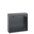 40201005 - Armoire CUBIO SMLR-13512 - Caisson Nu Avec Porte Rideau - LxPxH 1300x525x1200mm - Full Gris Anthracite RAL 7016 40201005 - Armoire CUBIO SMLR-13512 - Caisson Nu Avec Porte Rideau - LxPxH 1300x525x1200mm - Full Gris Anthracite RAL 7016