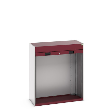 40201001 - Armoire CUBIO SMLR-10512 - Caisson Nu Avec Porte Rideau - LxPxH 1050x525x1200mm - Rouge Pourpre RAL 3004 40201001 - Armoire CUBIO SMLR-10512 - Caisson Nu Avec Porte Rideau - LxPxH 1050x525x1200mm - Rouge Pourpre RAL 3004