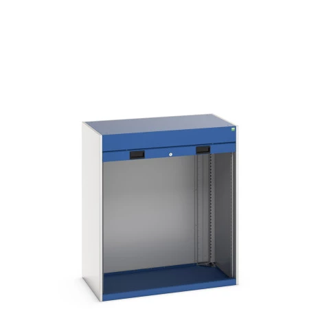40201003 - CUBIO Armoire SMLR-10612 - Caisson nu Avec Porte Rideau - LxPxH 1050x650x1200mm - Bleu Gentiane RAL 5010 40201003 - CUBIO Armoire SMLR-10612 - Caisson nu Avec Porte Rideau - LxPxH 1050x650x1200mm - Bleu Gentiane RAL 5010