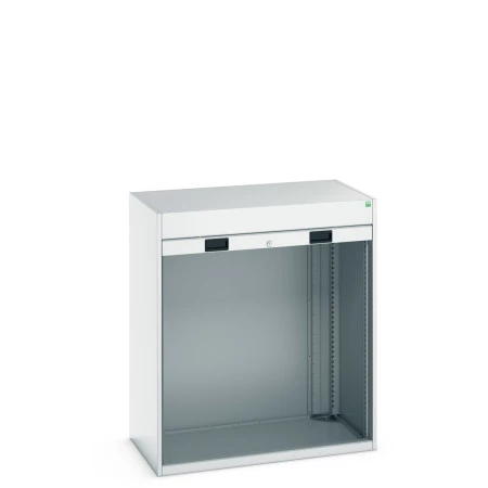 40201003 - CUBIO Armoire SMLR-10612 - Caisson nu Avec Porte Rideau - LxPxH 1050x650x1200mm - Gris Clair RAL 7035 40201003 - CUBIO Armoire SMLR-10612 - Caisson nu Avec Porte Rideau - LxPxH 1050x650x1200mm - Gris Clair RAL 7035
