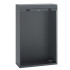 40201006 - Armoire CUBIO SMLR-13520 - Caisson Nu Avec Porte Rideau - LxPxH 1300x525x2000mm - Full Gris Anthracite RAL 7016 40201006 - Armoire CUBIO SMLR-13520 - Caisson Nu Avec Porte Rideau - LxPxH 1300x525x2000mm - Full Gris Anthracite RAL 7016