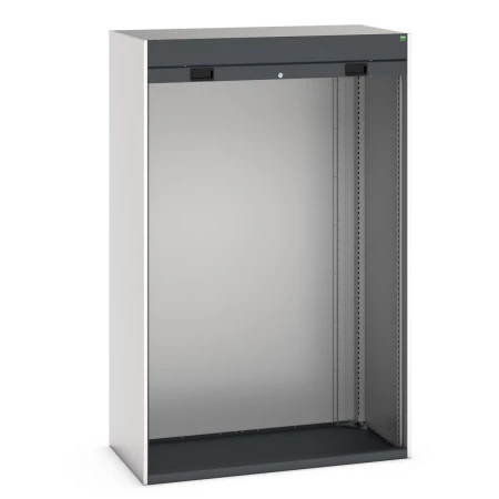 40201008 - CUBIO Armoire SMLR-13620 - Caisson nu Avec Porte Rideau - LxPxH 1300x650x2000mm - Gris Anthracite RAL 7016 40201008 - CUBIO Armoire SMLR-13620 - Caisson nu Avec Porte Rideau - LxPxH 1300x650x2000mm - Gris Anthracite RAL 7016