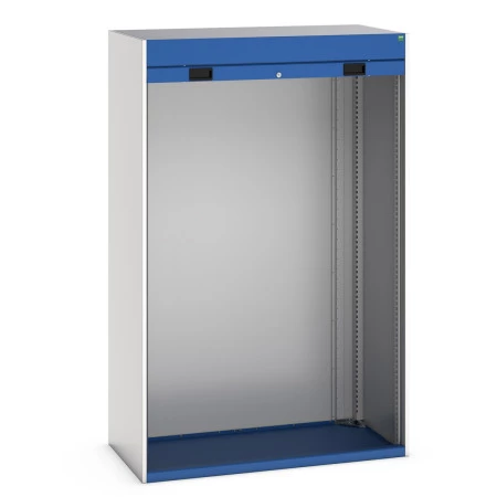 40201008 - CUBIO Armoire SMLR-13620 - Caisson nu Avec Porte Rideau - LxPxH 1300x650x2000mm - Bleu Gentiane RAL 5010 40201008 - CUBIO Armoire SMLR-13620 - Caisson nu Avec Porte Rideau - LxPxH 1300x650x2000mm - Bleu Gentiane RAL 5010