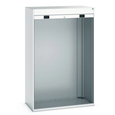 40201008 - CUBIO Armoire SMLR-13620 - Caisson nu Avec Porte Rideau - LxPxH 1300x650x2000mm - Gris Clair RAL 7035 40201008 - CUBIO Armoire SMLR-13620 - Caisson nu Avec Porte Rideau - LxPxH 1300x650x2000mm - Gris Clair RAL 7035