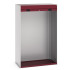 40201008 - CUBIO Armoire SMLR-13620 - Caisson nu Avec Porte Rideau - LxPxH 1300x650x2000mm - Rouge Pourpre RAL 3004 40201008 - CUBIO Armoire SMLR-13620 - Caisson nu Avec Porte Rideau - LxPxH 1300x650x2000mm - Rouge Pourpre RAL 3004