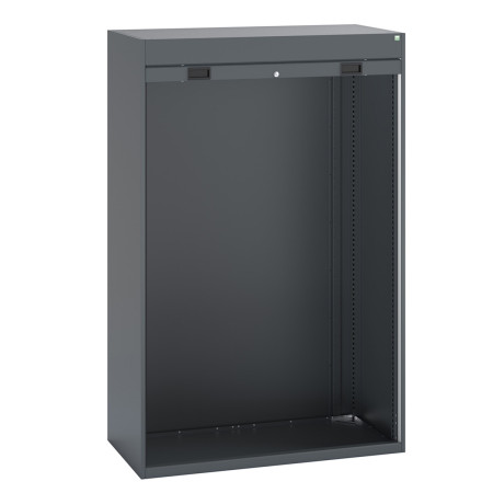40201008 - CUBIO Armoire SMLR-13620 - Caisson nu Avec Porte Rideau - LxPxH 1300x650x2000mm - Full Gris Anthracite RAL 7016 40201008 - CUBIO Armoire SMLR-13620 - Caisson nu Avec Porte Rideau - LxPxH 1300x650x2000mm - Full Gris Anthracite RAL 7016