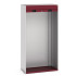 40201002 - Armoire CUBIO SMLR-10520 - Caisson Nu Avec Porte Rideau - LxPxH 1050x525x2000mm - Rouge Pourpre RAL 3004 40201002 - Armoire CUBIO SMLR-10520 - Caisson Nu Avec Porte Rideau - LxPxH 1050x525x2000mm - Rouge Pourpre RAL 3004