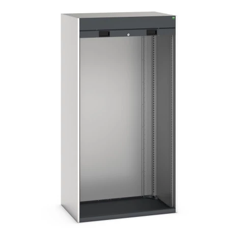 40201004 - CUBIO Armoire SMLR-10620 - Caisson nu Avec Porte Rideau - LxPxH 1050x650x2000mm - Gris Anthracite RAL 7016 40201004 - CUBIO Armoire SMLR-10620 - Caisson nu Avec Porte Rideau - LxPxH 1050x650x2000mm - Gris Anthracite RAL 7016