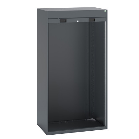 40201004 - CUBIO Armoire SMLR-10620 - Caisson nu Avec Porte Rideau - LxPxH 1050x650x2000mm - Full Gris Anthracite RAL 7016 40201004 - CUBIO Armoire SMLR-10620 - Caisson nu Avec Porte Rideau - LxPxH 1050x650x2000mm - Full Gris Anthracite RAL 7016