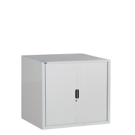 Armoire d'atelier à portes rideaux coulissants - 2 étagères - LxPxH 1200x450-665x1000 mm - Caisson Gris Clair RAL 7035 - Façade Gris Clair RAL 7035 Armoire d'atelier à portes rideaux coulissants - 2 étagères - LxPxH 1200x450-665x1000 mm - Caisson Gris Clair RAL 7035 - Façade Gris Clair RAL 7035