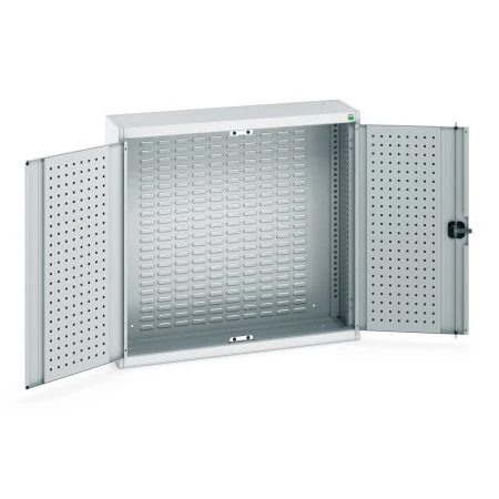 40031063 - Armoire Murale à Bacs CUBIO - Avec Fond à Bacs - LxPxH 1050x525x1000mm - Gris Clair RAL 7035 40031063 - Armoire Murale à Bacs CUBIO - Avec Fond à Bacs - LxPxH 1050x525x1000mm - Gris Clair RAL 7035