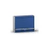 40031087 - CUBIO Caisson mural - Avec Fond à Bacs et Porte battante - LxPxH 1050x325x600mm - Bleu Gentiane RAL 5010 40031087 - CUBIO Caisson mural - Avec Fond à Bacs et Porte battante - LxPxH 1050x325x600mm - Bleu Gentiane RAL 5010
