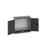 40031061 - Armoire Murale à Bacs CUBIO - Avec Fond à Bacs - LxPxH 800x325x700mm - Gris Anthracite RAL 7016 40031061 - Armoire Murale à Bacs CUBIO - Avec Fond à Bacs - LxPxH 800x325x700mm - Gris Anthracite RAL 7016
