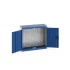 40031061 - Armoire Murale à Bacs CUBIO - Avec Fond à Bacs - LxPxH 800x325x700mm - Bleu Gentiane RAL 5010 40031061 - Armoire Murale à Bacs CUBIO - Avec Fond à Bacs - LxPxH 800x325x700mm - Bleu Gentiane RAL 5010