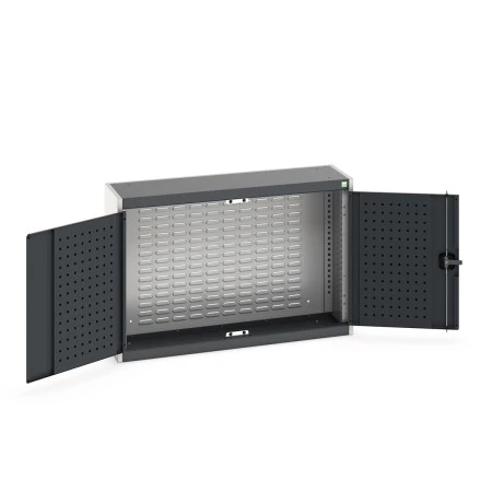 40031056 - Armoire Murale à Bacs CUBIO - Avec Fond à Bacs - LxPxH 1050x325x700mm - Gris Anthracite RAL 7016 40031056 - Armoire Murale à Bacs CUBIO - Avec Fond à Bacs - LxPxH 1050x325x700mm - Gris Anthracite RAL 7016