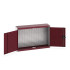40031056 - Armoire Murale à Bacs CUBIO - Avec Fond à Bacs - LxPxH 1050x325x700mm - Rouge Pourpre RAL 3004 40031056 - Armoire Murale à Bacs CUBIO - Avec Fond à Bacs - LxPxH 1050x325x700mm - Rouge Pourpre RAL 3004
