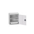 16929003 - Armoire Murale Eco - Avec 2 Tablettes, 1 Tiroir - LxPxH 525x350x600mm - Gris Clair RAL 7035 16929003 - Armoire Murale Eco - Avec 2 Tablettes, 1 Tiroir - LxPxH 525x350x600mm - Gris Clair RAL 7035