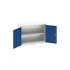 16929101 - Armoire Murale Eco - Avec 1 Tablette - LxPxH 800x350x600mm - Bleu Gentiane RAL 5010 16929101 - Armoire Murale Eco - Avec 1 Tablette - LxPxH 800x350x600mm - Bleu Gentiane RAL 5010