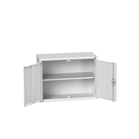 16929101 - Armoire Murale Eco - Avec 1 Tablette - LxPxH 800x350x600mm - Gris Clair RAL 7035 16929101 - Armoire Murale Eco - Avec 1 Tablette - LxPxH 800x350x600mm - Gris Clair RAL 7035