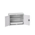 16929103 - Armoire Murale Eco - Avec 2 Tablettes, 1 Tiroir - LxPxH 800x350x600mm - Gris Clair RAL 7035 16929103 - Armoire Murale Eco - Avec 2 Tablettes, 1 Tiroir - LxPxH 800x350x600mm - Gris Clair RAL 7035