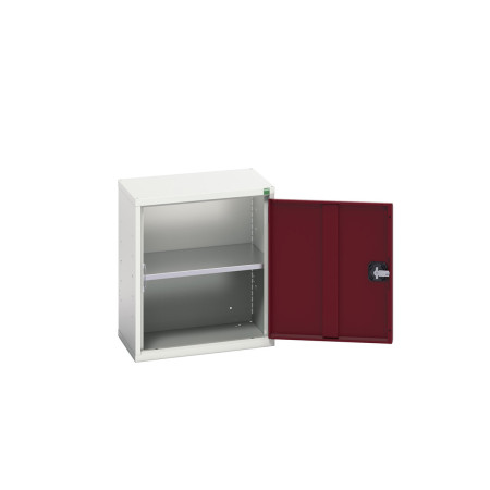 16929001 - Armoire Murale Eco - Avec 1 Tablette - LxPxH 525x350x600mm - Rouge Pourpre RAL 3004 16929001 - Armoire Murale Eco - Avec 1 Tablette - LxPxH 525x350x600mm - Rouge Pourpre RAL 3004