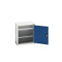16929002 - Armoire Murale Eco - Avec 2 Tablettes - LxPxH 525x350x600mm - Bleu Gentiane RAL 5010 16929002 - Armoire Murale Eco - Avec 2 Tablettes - LxPxH 525x350x600mm - Bleu Gentiane RAL 5010