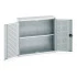 40031069 - Armoire Murale Perfo CUBIO - Avec Fond Perfo et 1 Tablette - LxPxH 1050x325x1000mm - Gris Clair RAL 7035 40031069 - Armoire Murale Perfo CUBIO - Avec Fond Perfo et 1 Tablette - LxPxH 1050x325x1000mm - Gris Clair RAL 7035