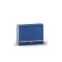 40031085 - CUBIO Caisson mural - Avec Fond Perfo et Porte battante - LxPxH 1050x325x600mm - Bleu Gentiane RAL 5010 40031085 - CUBIO Caisson mural - Avec Fond Perfo et Porte battante - LxPxH 1050x325x600mm - Bleu Gentiane RAL 5010