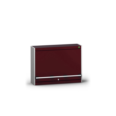 40031085 - CUBIO Caisson mural - Avec Fond Perfo et Porte battante - LxPxH 1050x325x600mm - Rouge Pourpre RAL 3004 40031085 - CUBIO Caisson mural - Avec Fond Perfo et Porte battante - LxPxH 1050x325x600mm - Rouge Pourpre RAL 3004