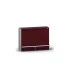 40031085 - CUBIO Caisson mural - Avec Fond Perfo et Porte battante - LxPxH 1050x325x600mm - Rouge Pourpre RAL 3004 40031085 - CUBIO Caisson mural - Avec Fond Perfo et Porte battante - LxPxH 1050x325x600mm - Rouge Pourpre RAL 3004