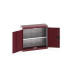 40031068 - Armoire Murale Perfo CUBIO - Avec Fond Perfo et 1 Tablette - LxPxH 800x325x700mm - Rouge Pourpre RAL 3004 40031068 - Armoire Murale Perfo CUBIO - Avec Fond Perfo et 1 Tablette - LxPxH 800x325x700mm - Rouge Pourpre RAL 3004
