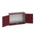 40031053 - Armoire Murale Perfo CUBIO - Avec Fond Perfo - LxPxH 1050x325x700mm - Rouge Pourpre RAL 3004 40031053 - Armoire Murale Perfo CUBIO - Avec Fond Perfo - LxPxH 1050x325x700mm - Rouge Pourpre RAL 3004
