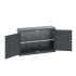 40031054 - Armoire Murale Perfo CUBIO - Avec Fond Perfo et 1 Tablette - LxPxH 1050x325x700mm - Full Gris Anthracite RAL 7016 40031054 - Armoire Murale Perfo CUBIO - Avec Fond Perfo et 1 Tablette - LxPxH 1050x325x700mm - Full Gris Anthracite RAL 7016
