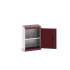 40031077 - Armoire Murale Perfo CUBIO - Avec Fond Perfo et 1 Tablette - LxPxH 525x325x700mm - Rouge Pourpre RAL 3004 40031077 - Armoire Murale Perfo CUBIO - Avec Fond Perfo et 1 Tablette - LxPxH 525x325x700mm - Rouge Pourpre RAL 3004