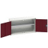 16926202 - Armoire Murale VERSO - Avec 1 Tablette - LxPxH 1050x350x600mm - Rouge Pourpre RAL 3004 16926202 - Armoire Murale VERSO - Avec 1 Tablette - LxPxH 1050x350x600mm - Rouge Pourpre RAL 3004