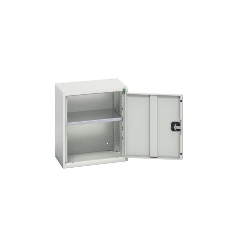 16926002 - Armoire Murale VERSO - Avec 1 Tablette - LxPxH 525x350x600mm - Gris Clair RAL 7035 16926002 - Armoire Murale VERSO - Avec 1 Tablette - LxPxH 525x350x600mm - Gris Clair RAL 7035