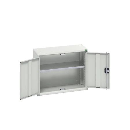 16926102 - Armoire Murale VERSO - Avec 1 Tablette - LxPxH 800x350x600mm - Gris Clair RAL 7035 16926102 - Armoire Murale VERSO - Avec 1 Tablette - LxPxH 800x350x600mm - Gris Clair RAL 7035