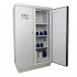 Armoire pour produits inflammables, corrosifs et toxiques, 4 compartiements, 6 étagères, 4 bacs de rétention. Armoire pour produits inflammables, corrosifs et toxiques, 4 compartiements, 6 étagères, 4 bacs de rétention.